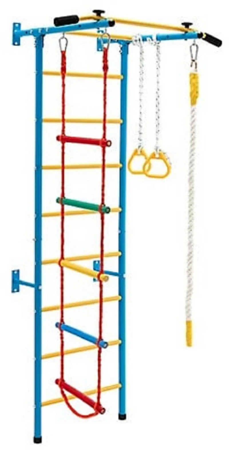 Funphix Swedish 5-in-1 Small Ladder Wall Gym Set