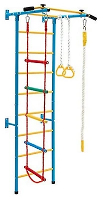 Funphix Swedish 5-in-1 Small Ladder Wall Gym Set