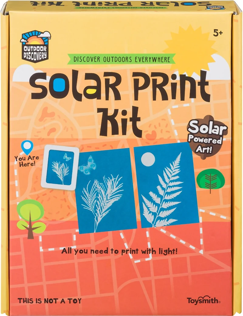 Toysmith Outdoor Discovery Solar Print Kit
