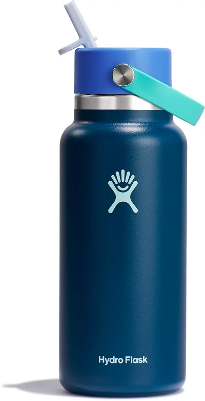 Hydro Flask 32 oz Wide Mouth Water Bottle with Flex Straw Cap