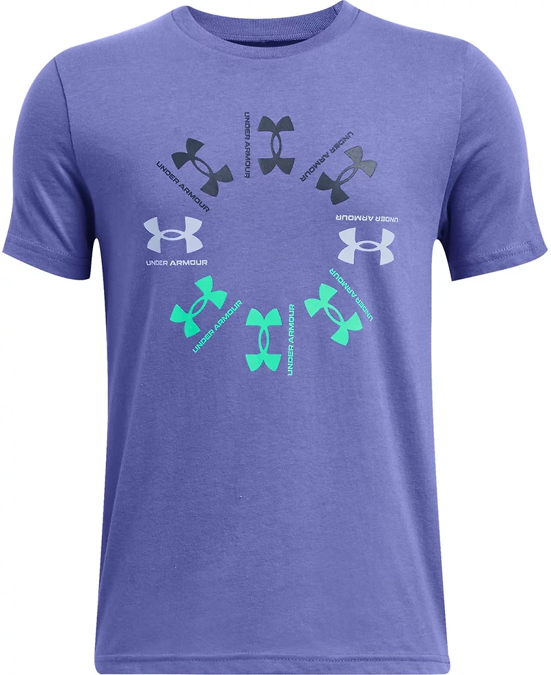 Under Armour Boys' Radial Logo Short Sleeve T-shirt