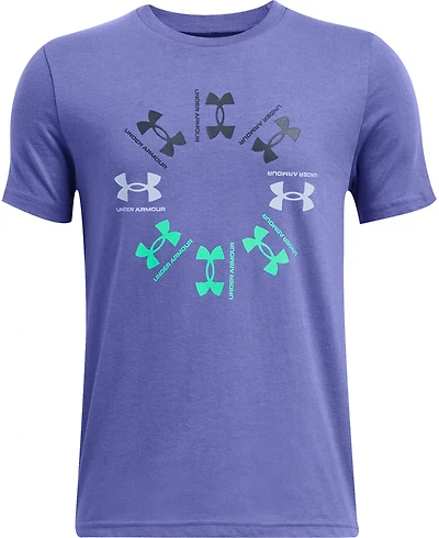 Under Armour Boys' Radial Logo Short Sleeve T-shirt