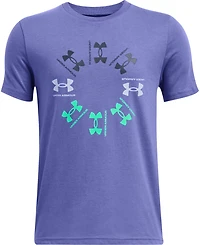 Under Armour Boys' Radial Logo Short Sleeve T-shirt