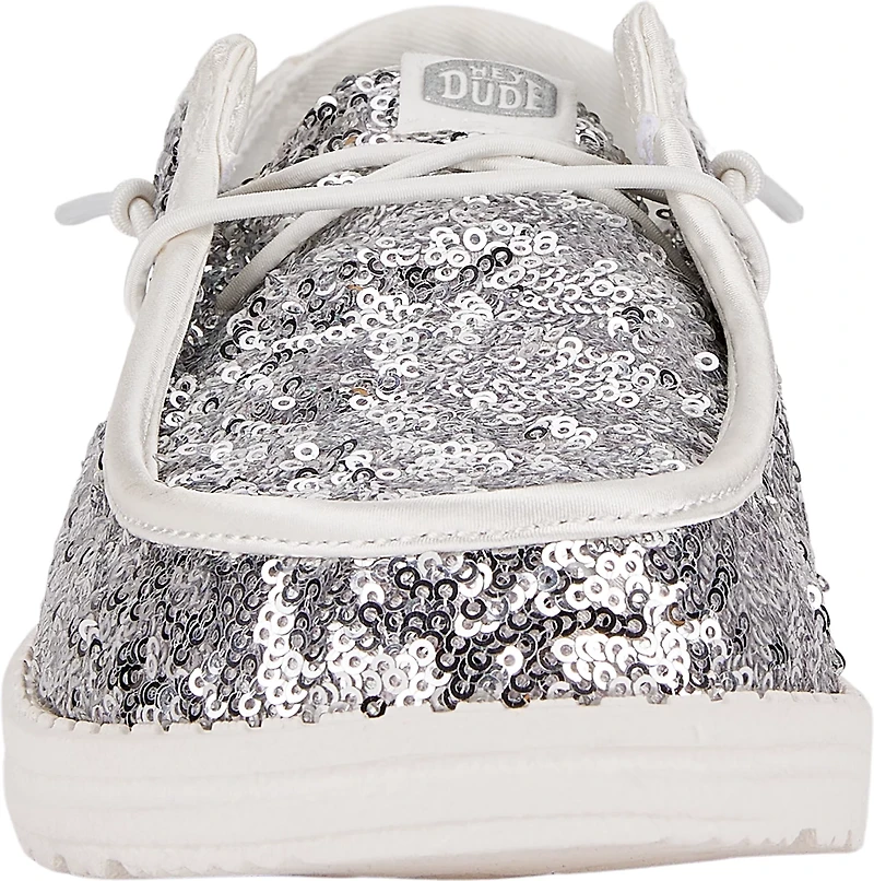 HEYDUDE Women's Wendy Sequin Slip-On Shoes