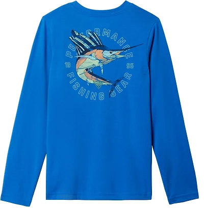 Columbia Sportswear Boys' PFG Fish Flow Slat T-shirt