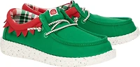HEYDUDE Kids' Wally Holiday Elf Shoes