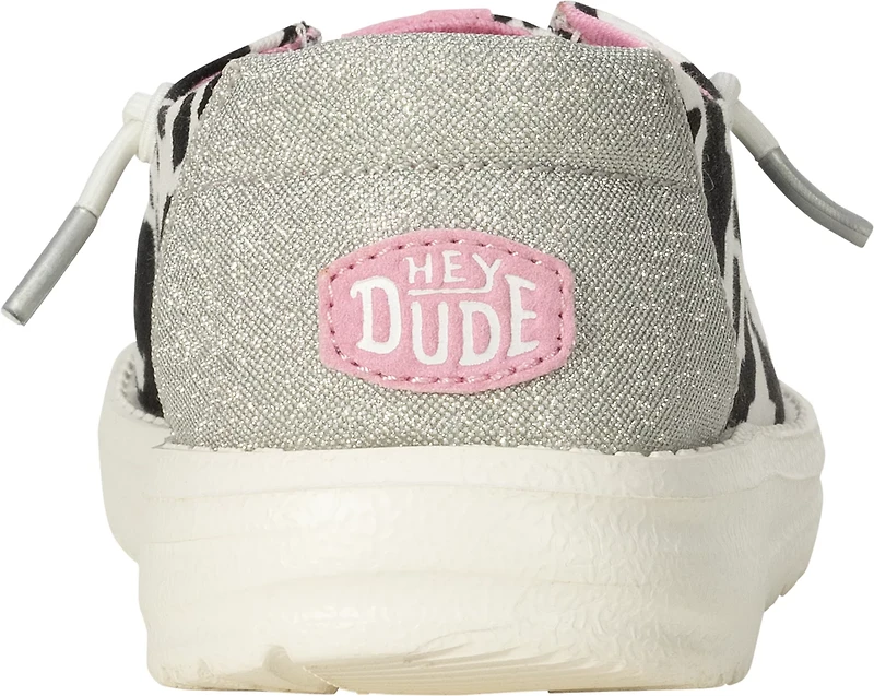 HEYDUDE Girls' Wendy Cowgirl Sparkle Shoes