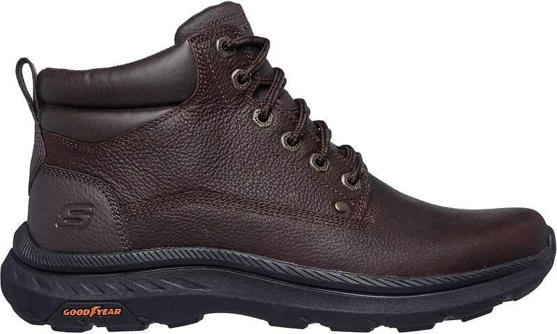 SKECHERS Men's Pollard Lace-up Boots