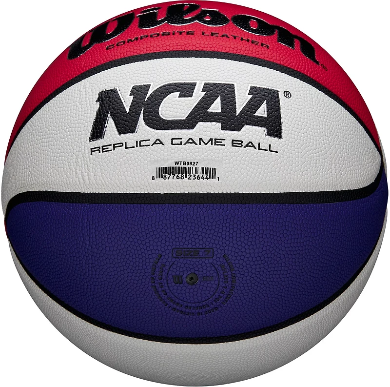 Wilson NCAA Replica Composite RWB Basketball