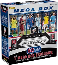 Panini Prizm Copa America Soccer Trading Card Mega Box