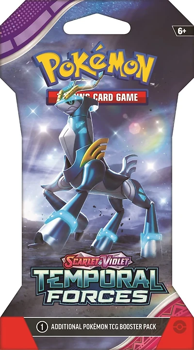 Pokemon TCG SV5 Scarlet & Violet Temporal Forces Sleeved Booster Pack