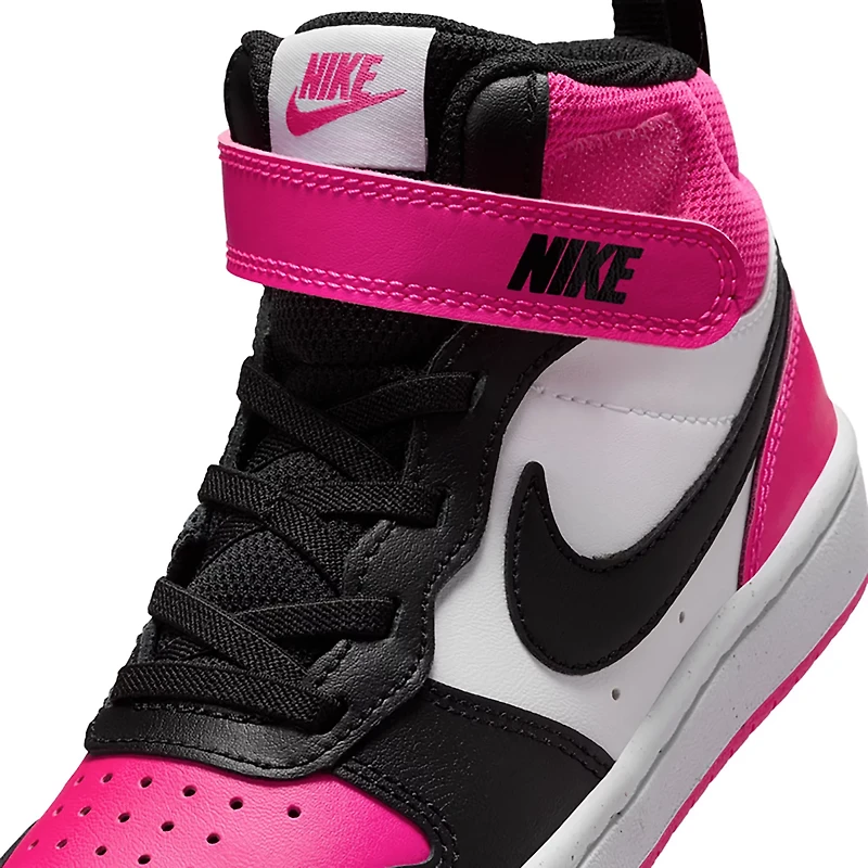 Nike Kids' Court Borough Mid 2 PSV Shoes