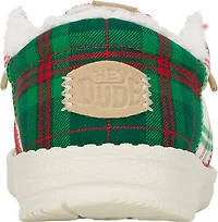 HEYDUDE Kids' Preschool Wally Plaid PSGS Slip-on Shoes
