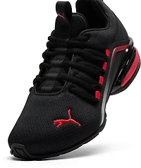 PUMA Kids' Grade School Axelion Mesh Fade Running Shoes