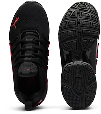 PUMA Kids' Grade School Axelion Mesh Fade Running Shoes