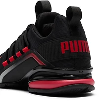 PUMA Kids' Grade School Axelion Mesh Fade Running Shoes