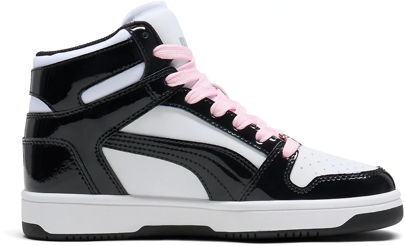 PUMA Kids' Grade School Rebound Layup Shine Shoes