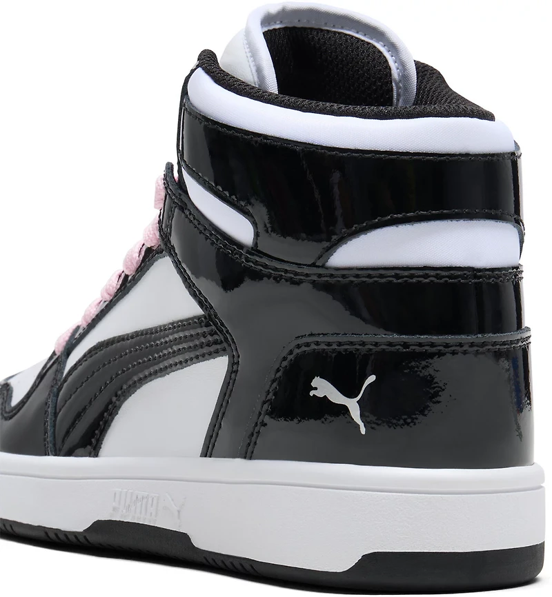 PUMA Kids' Grade School Rebound Layup Shine Shoes