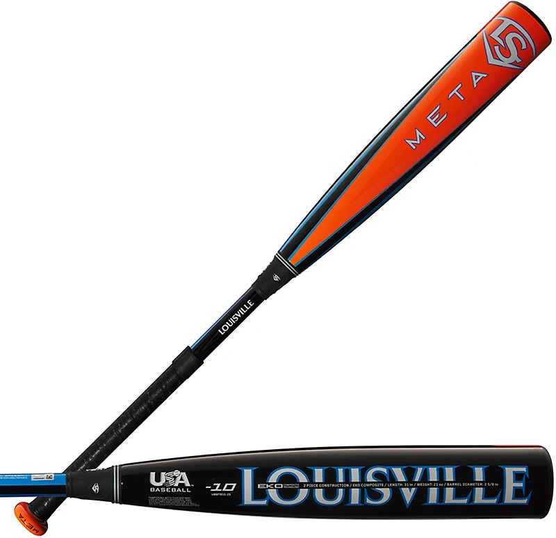 Louisville Slugger Youth Meta USA Baseball Bat -10