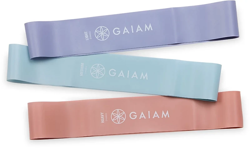 Gaiam Mini Loop Resistance Bands 3-Pack