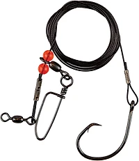 Lazer Sharp Pre-Rigged 48in Steel Wire Inline Circle Hook Shark Rig