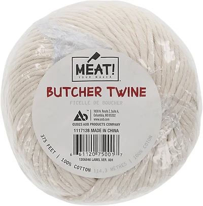 MEAT! 375 ft Cotton Butcher Twine