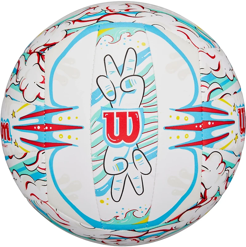 Wilson Peace Graphic Recreational Outdoor Volleyball