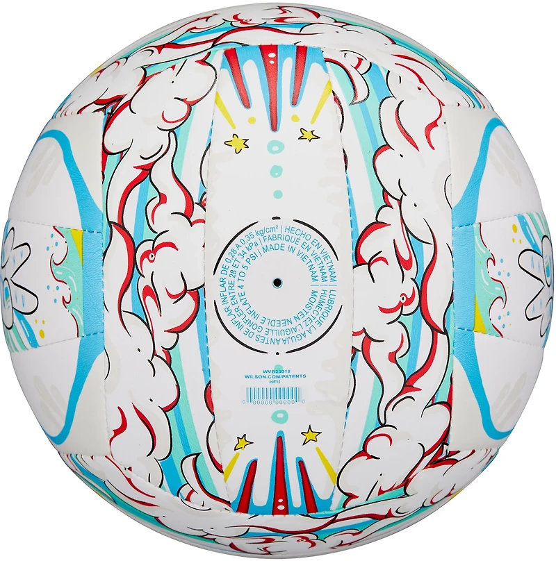 Wilson Peace Graphic Recreational Outdoor Volleyball