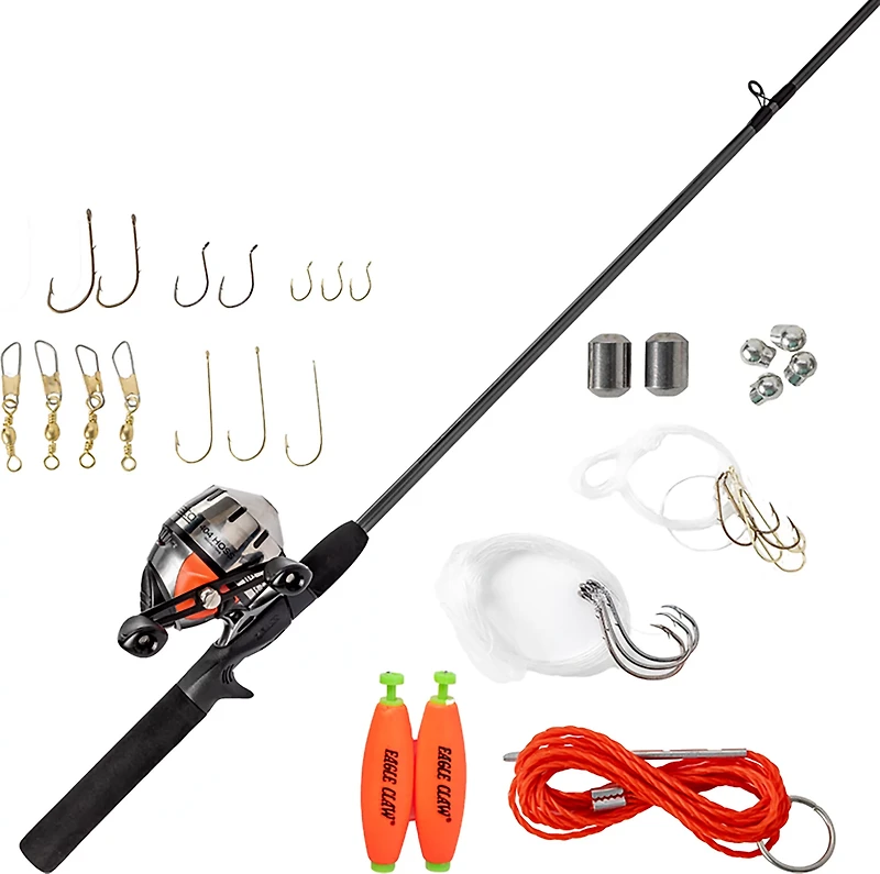 Zebco 404 HOSS Spincast Combo