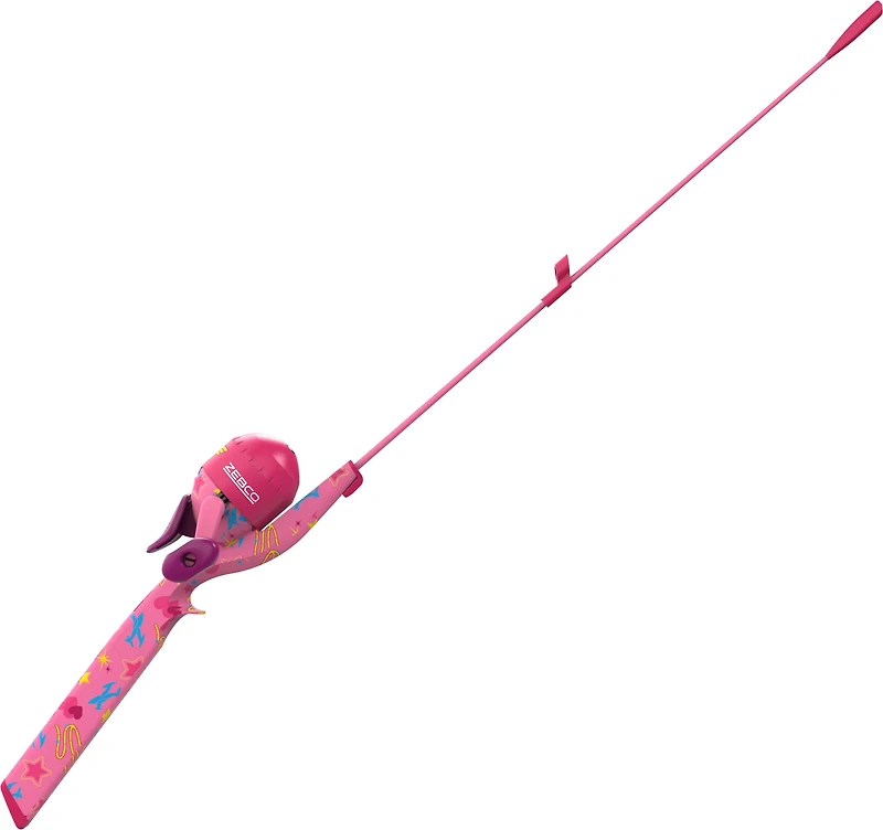 Zebco Wonder Woman No Tangle Spincast Combo