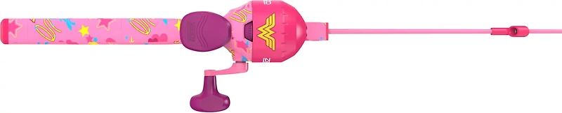 Zebco Wonder Woman No Tangle Spincast Combo