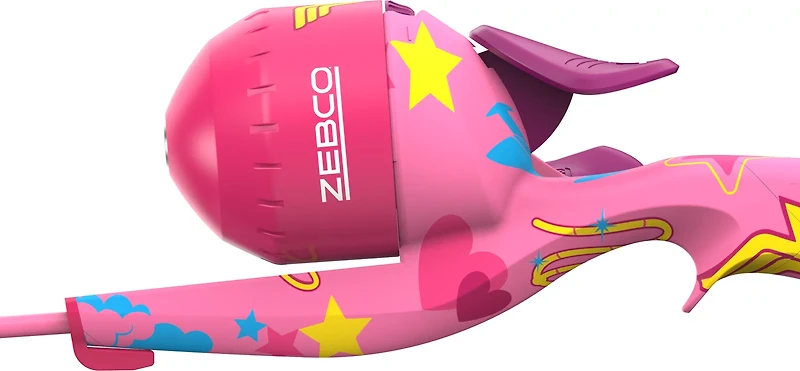 Zebco Wonder Woman No Tangle Spincast Combo