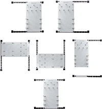 Rush Creek No Limits 5 Rod and Tackle Storage Wall Unit