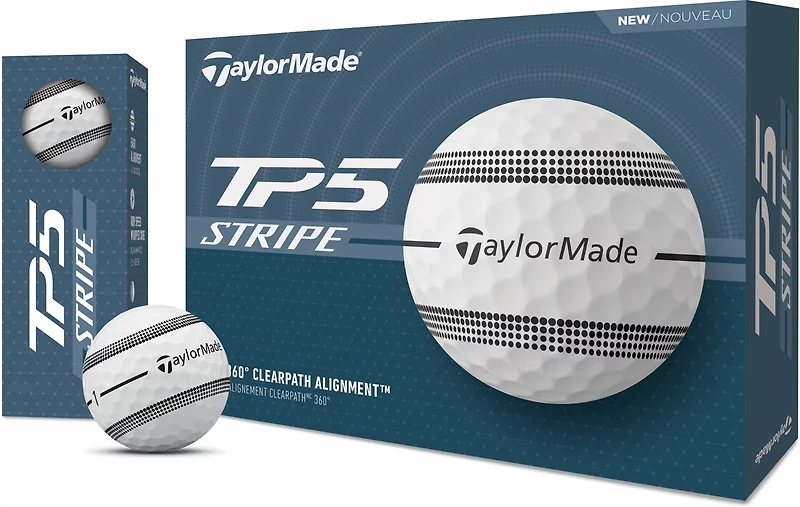 TaylorMade 2024 TP5 Stripe Golf Balls