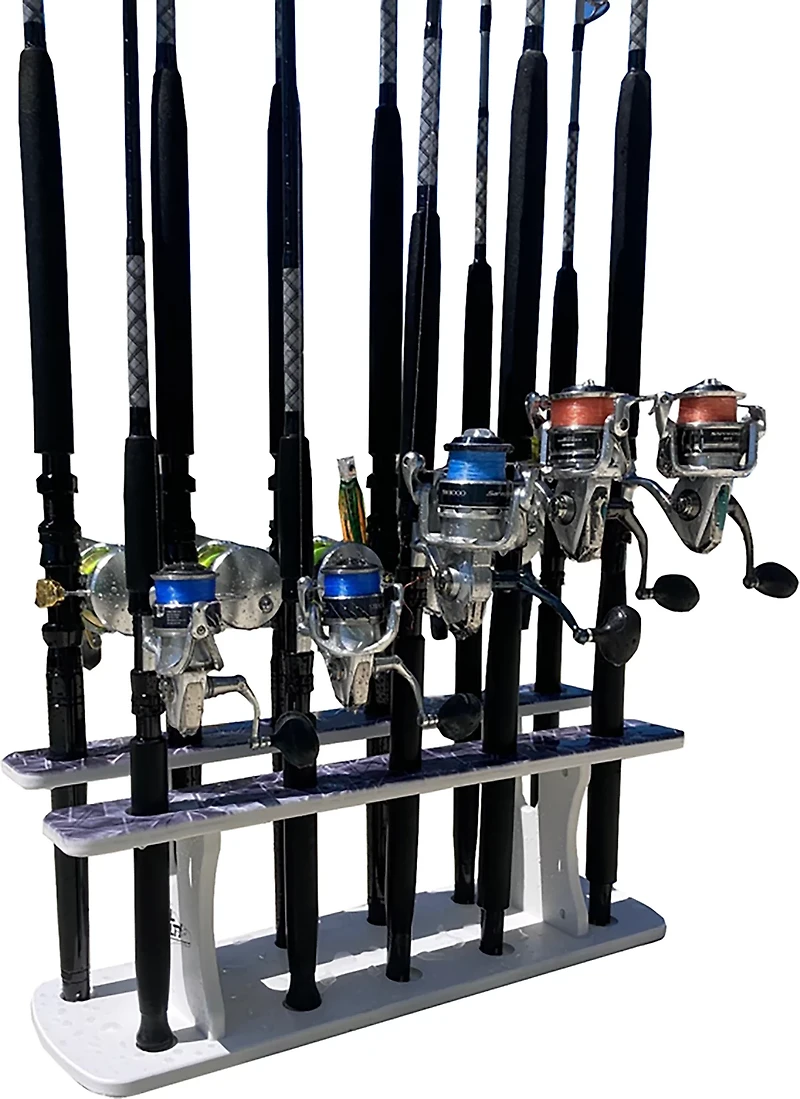Rush Creek Reel Salty 11 Rod Rack