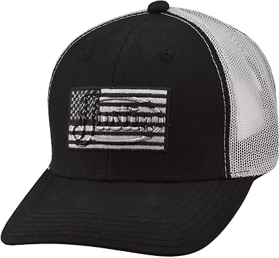 Justin Adult Black Flag Cap