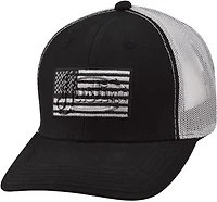 Justin Adult Black Flag Cap
