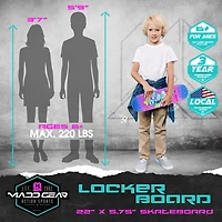 Madd Gear 22-in Locker Skateboard