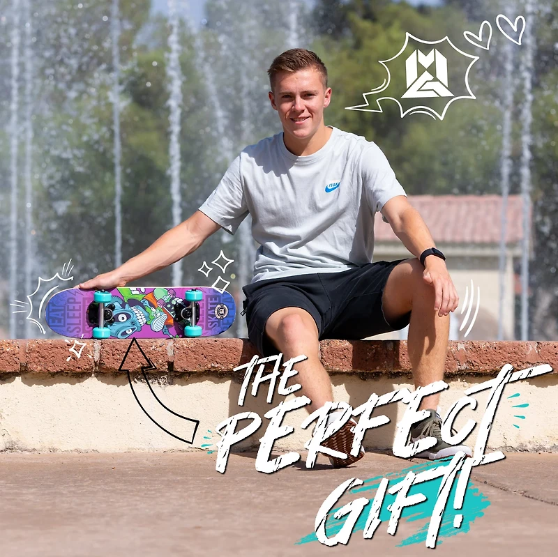 Madd Gear 22-in Locker Skateboard