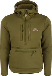 Drake Men's Ultimate Wader Solid Quarter Zip Hoodie