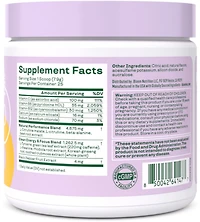 Bloom Nutrition High Energy Raspberry Lemonade Pre-Workout Powder
