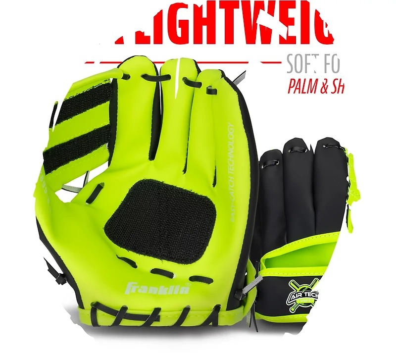 Franklin Sports Kids' 8 in Toy Baseball Glove and Ball Set