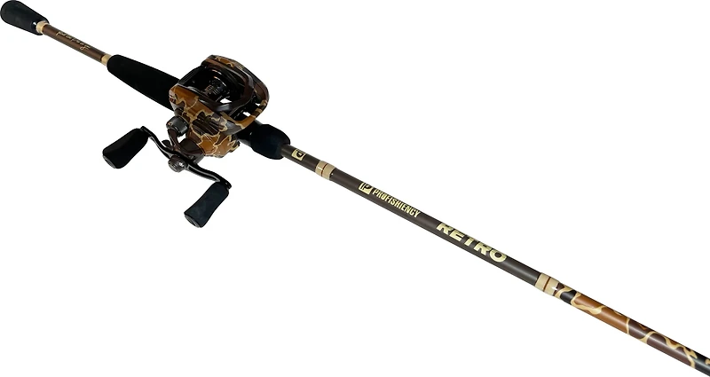 ProFISHiency Retro 7 ft MH Freshwater Baitcast Combo Rod