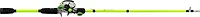 ProFISHiency Drip Green 7 ft MH Freshwater Baitcast Rod and Reel Combo