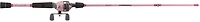 ProFISHiency Blush Micro 5 ft 10 in M Freshwater Spincast Rod and Reel Combo