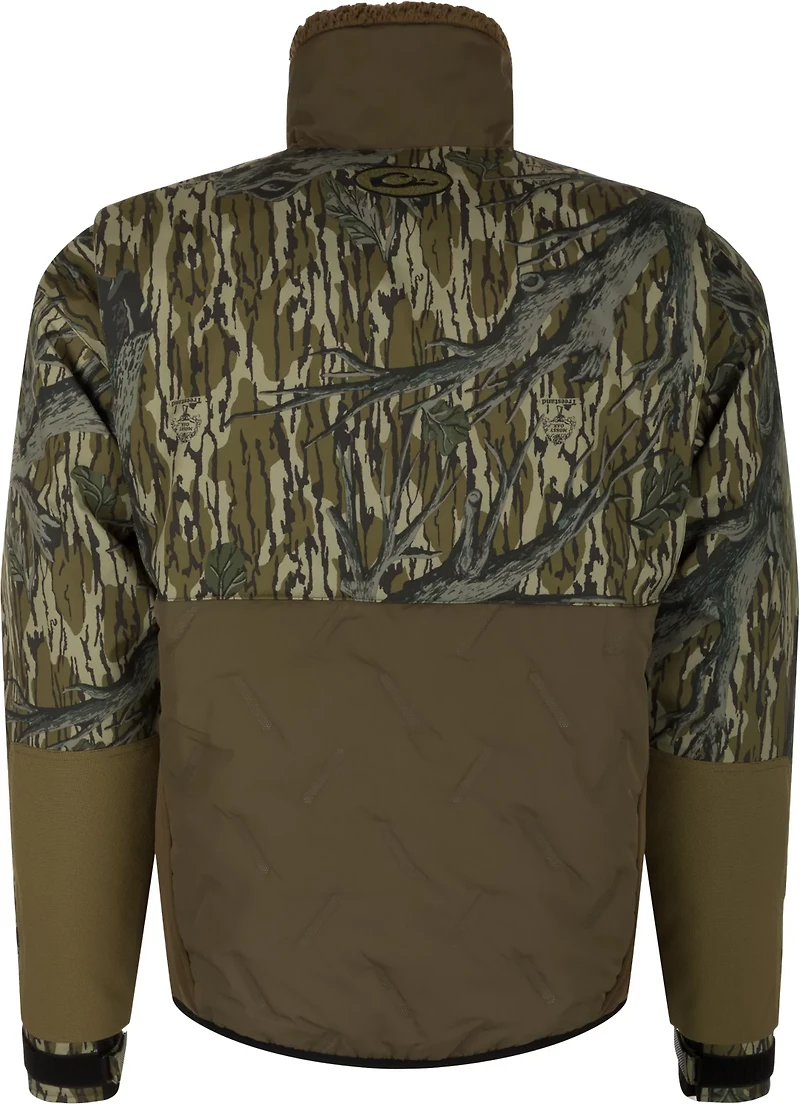 Drake Men's LST Guardian Flex Double Down Quarter Zip Pullover