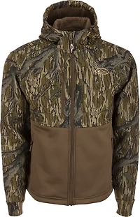 Drake Men's MST Hole Shot 2T Full Zip Hooded Windproof Eqwader