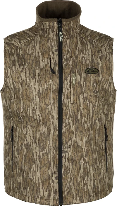 Drake Mens MST Windproof Softshell Vest