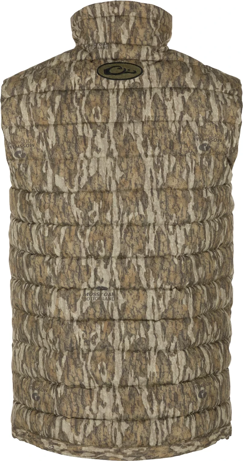 Drake Mens LST Double Down Camo Layering Vest
