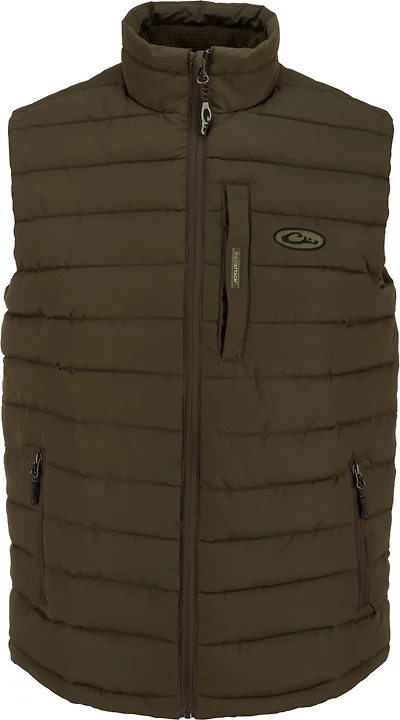 Drake Mens LST Double Down Camo Layering Vest